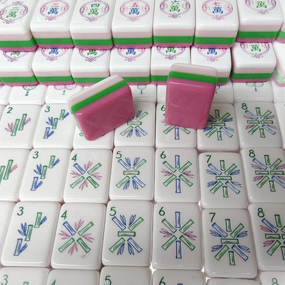 Valcrest™ Elephant Blossom American Mahjong Set – 160 Tiles