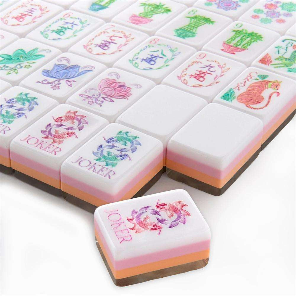 Valcrest™ Pearl Garden American Mahjong Set – 160 Tiles