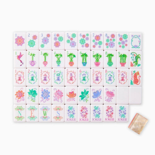Valcrest™ Pearl Garden American Mahjong Set – 160 Tiles