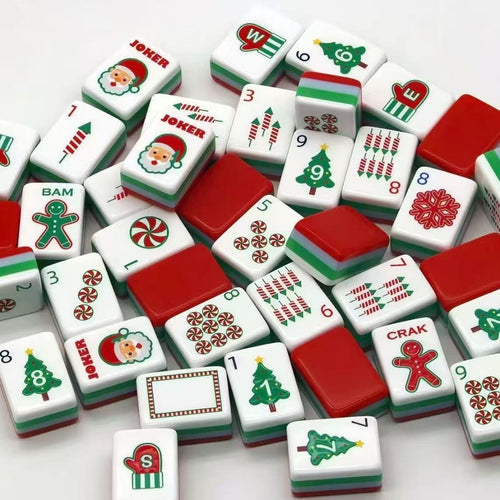 Valcrest™ Merry & Bright American Mahjong Set – 160 Tiles