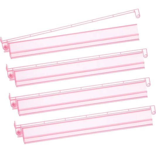 Valcrest™ Crystal Acrylic Mahjong Racks & Pushers – Set of 4