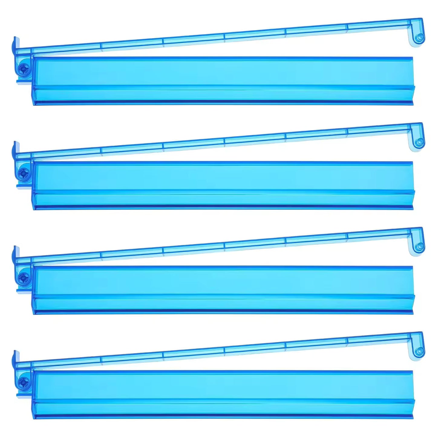 Valcrest™ Crystal Acrylic Mahjong Racks & Pushers – Set of 4