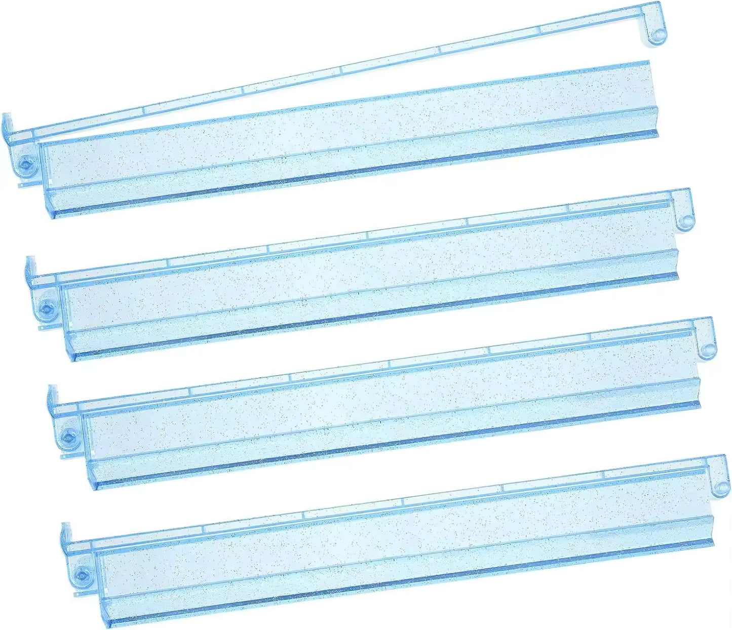 Valcrest™ Crystal Acrylic Mahjong Racks & Pushers – Set of 4