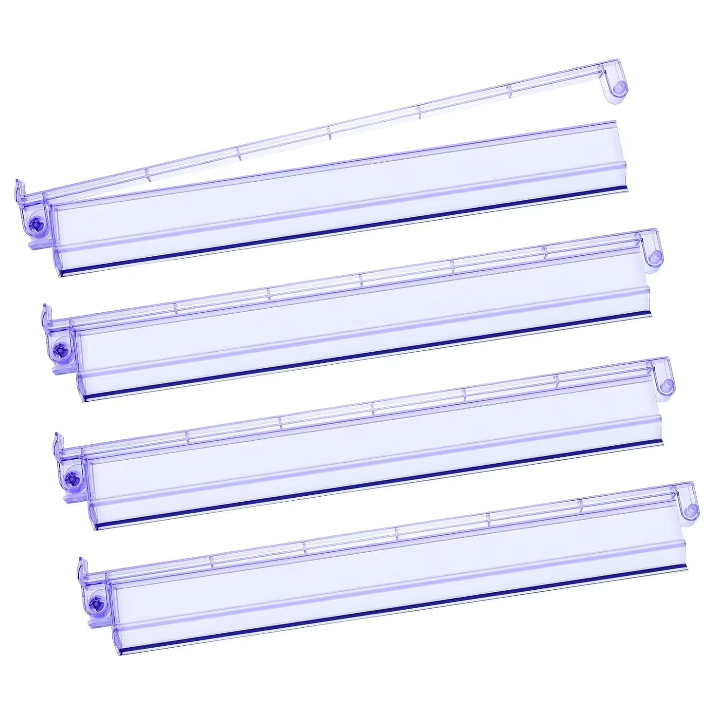 Valcrest™ Crystal Acrylic Mahjong Racks & Pushers – Set of 4