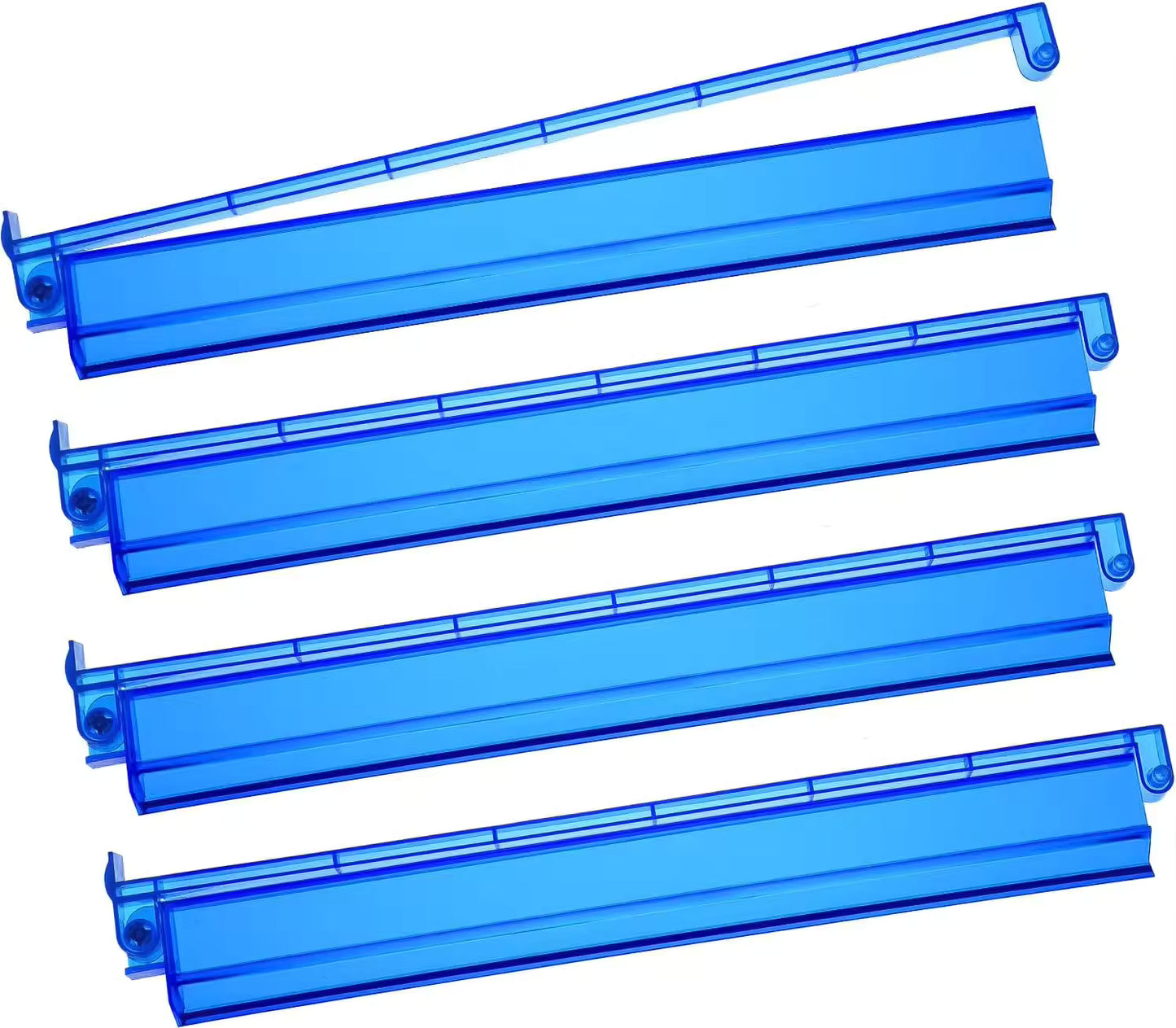 Valcrest™ Crystal Acrylic Mahjong Racks & Pushers – Set of 4