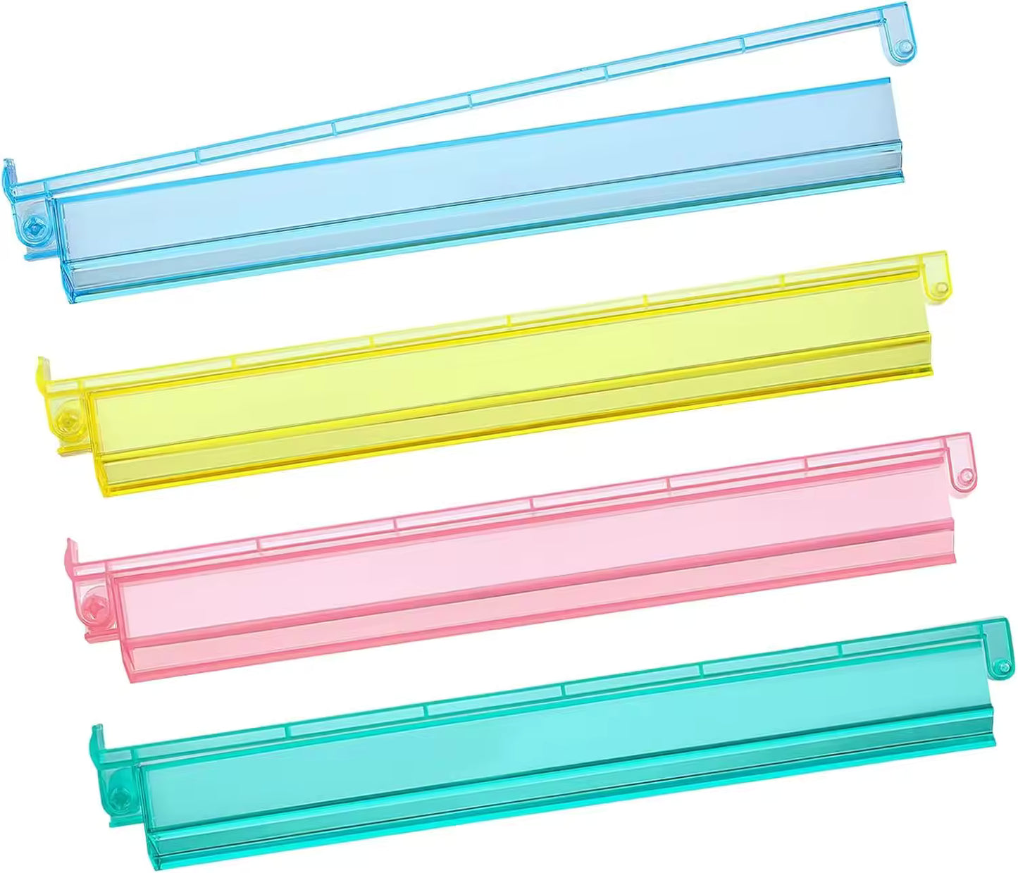 Valcrest™ Crystal Acrylic Mahjong Racks & Pushers – Set of 4