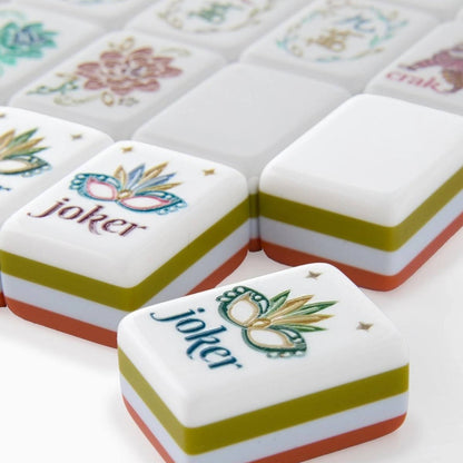 Valcrest™ Masquerade Garden American Mahjong Set – 160 Tiles