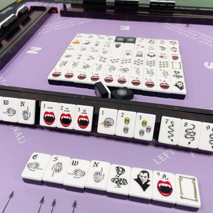 Valcrest™ Halloween Haunt American Mahjong Set – 160 Tiles