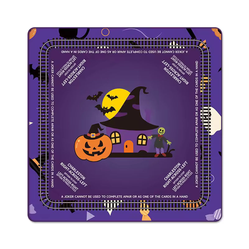 Valcrest™ Halloween American Mahjong Table Mat – Multiple Designs
