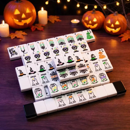 Valcrest™ Ghostly Nights American Mahjong Set – 160 Tiles