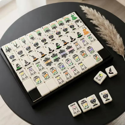 Valcrest™ Ghostly Nights American Mahjong Set – 160 Tiles