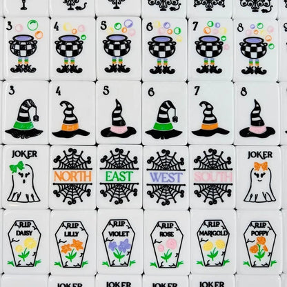 Valcrest™ Ghostly Nights American Mahjong Set – 160 Tiles
