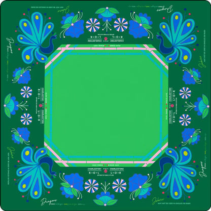 Valcrest™ Washable Non-Slip American Mahjong Table Mat – Multiple Designs