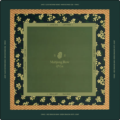 Valcrest™ Washable Non-Slip American Mahjong Table Mat – Multiple Designs