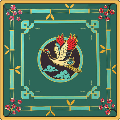 Valcrest™ Washable Non-Slip American Mahjong Table Mat – Multiple Designs