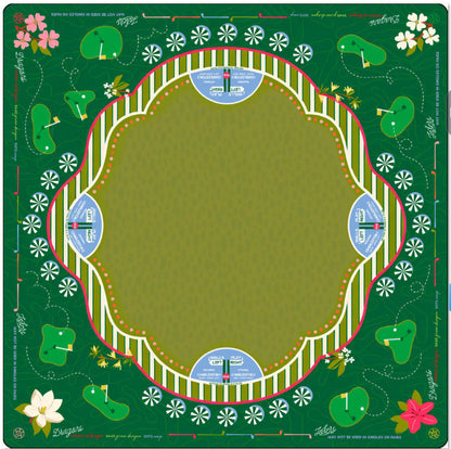 Valcrest™ Washable Non-Slip American Mahjong Table Mat – Multiple Designs