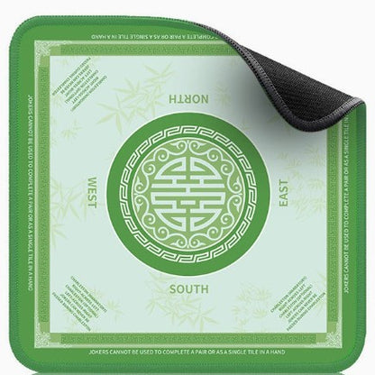 Valcrest™ Washable Non-Slip American Mahjong Table Mat – Multiple Designs