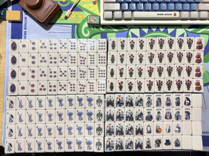 Valcrest™ Midnight Masquerade American Mahjong Set – 160 Tiles | Pre-Order – Approx. 15-Day Production Before Shipping