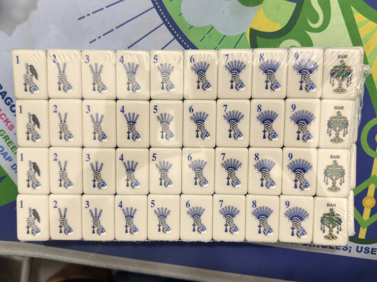 Valcrest™ Midnight Masquerade American Mahjong Set – 160 Tiles | Pre-Order – Approx. 15-Day Production Before Shipping