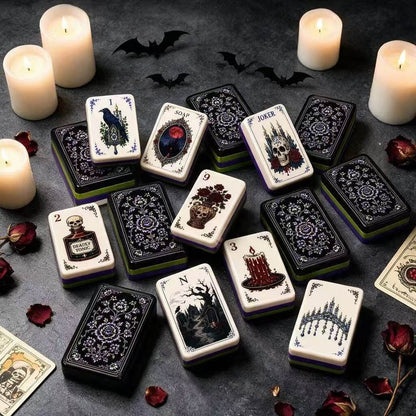 Valcrest™ Midnight Masquerade American Mahjong Set – 160 Tiles