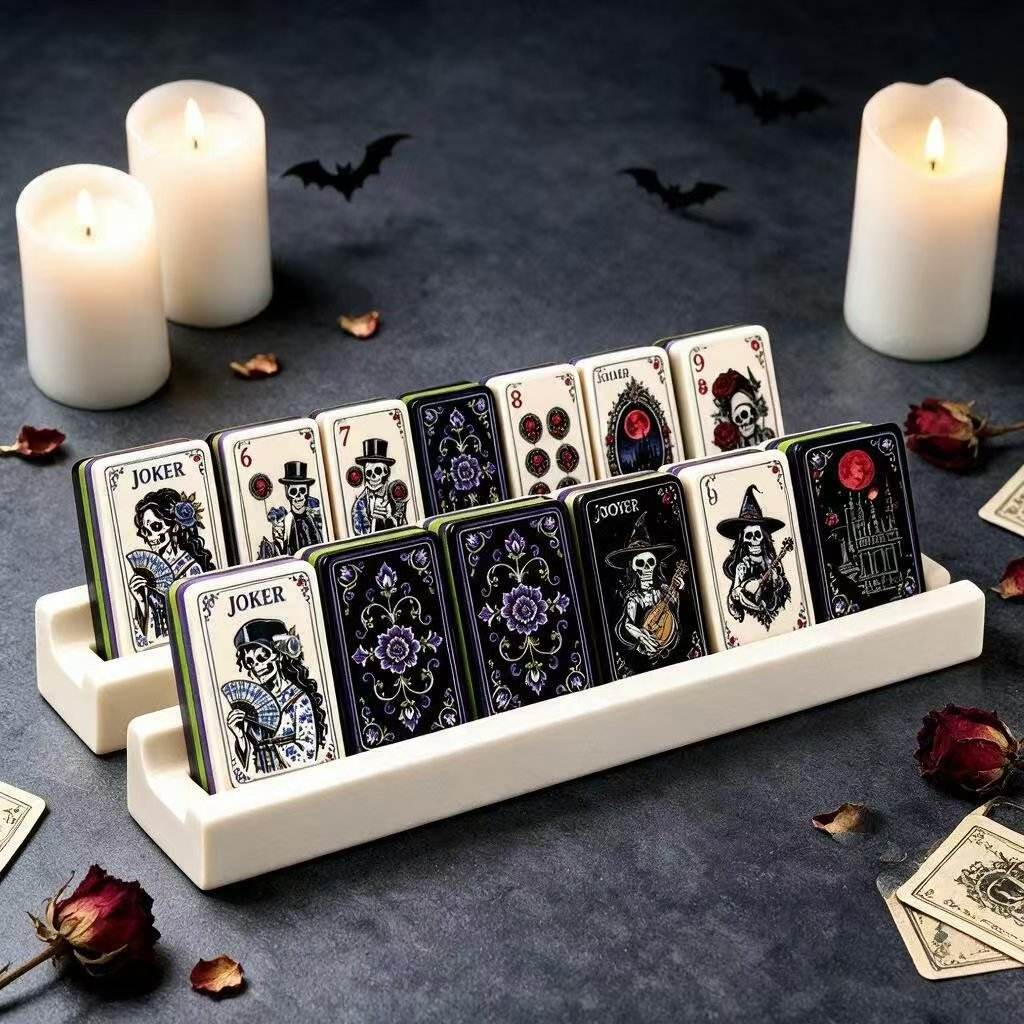 Valcrest™ Midnight Masquerade American Mahjong Set – 160 Tiles