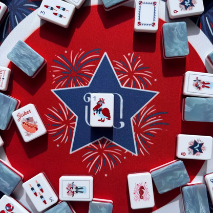 Valcrest™ America 250 Commemorative American Mahjong Set – 160 Tiles
