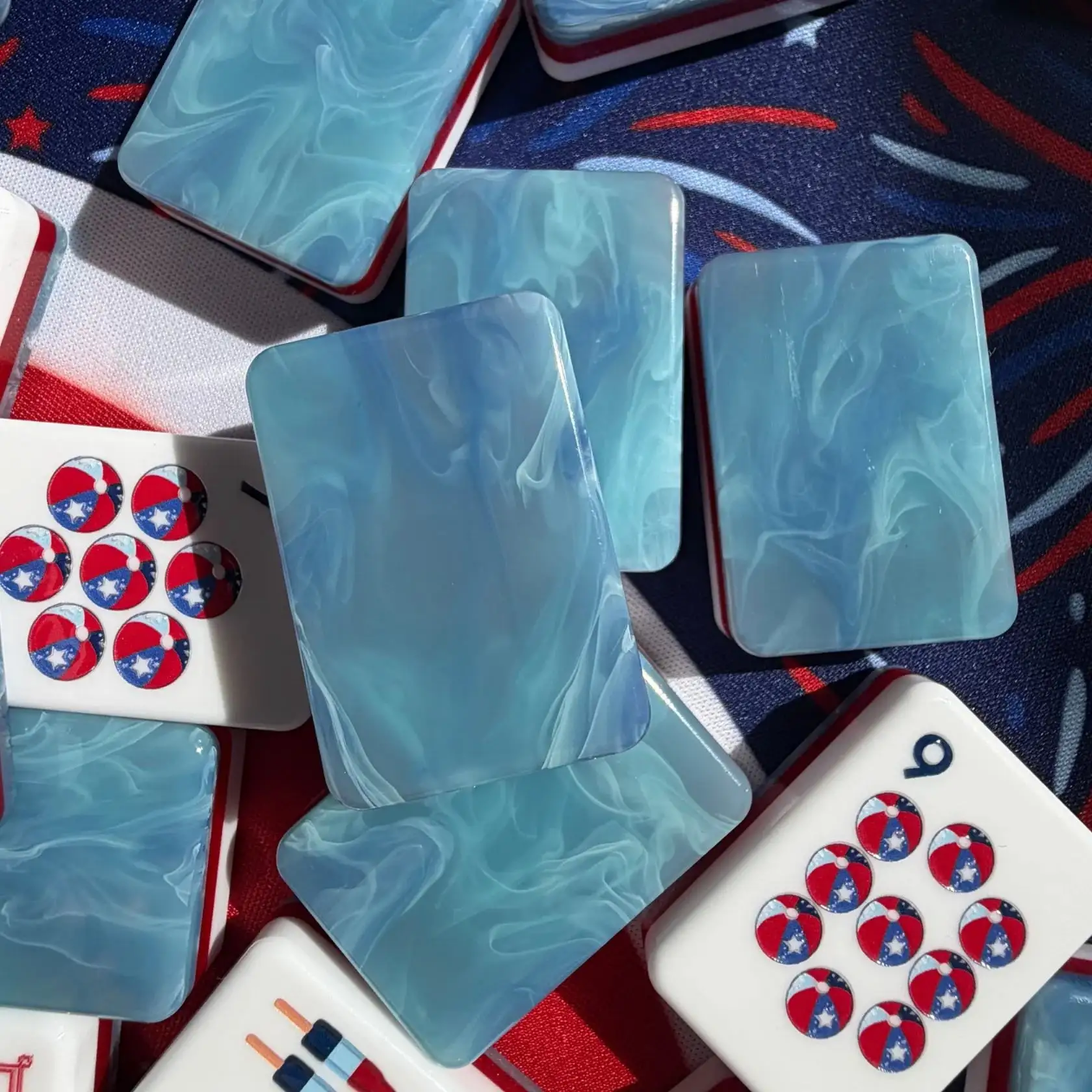 Valcrest™ America 250 Commemorative American Mahjong Set – 160 Tiles