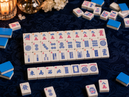 Valcrest™ Blue Pop American Mahjong Set – 166 Tiles