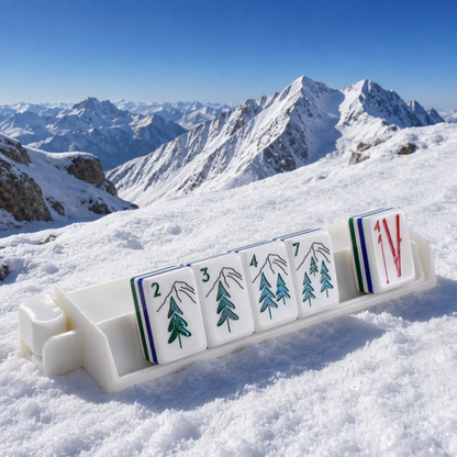 Valcrest™ Let It Snow American Mahjong Set – 160 Tiles