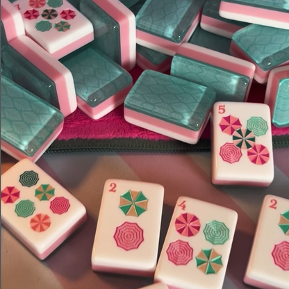 Valcrest™ Summer Bloom American Mahjong Set – 160 Tiles
