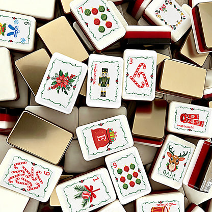 Valcrest™ Nutcracker Christmas American Mahjong Set – 160 Tiles