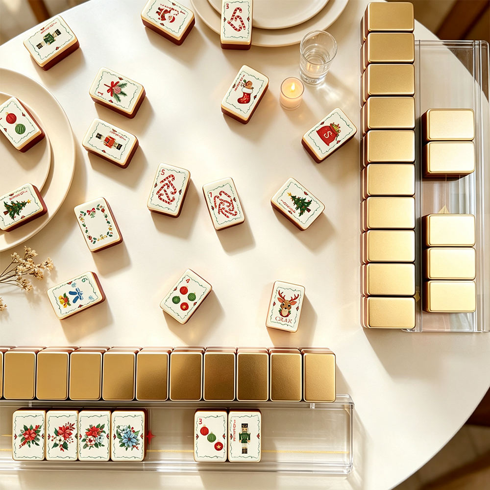 Valcrest™ Nutcracker Christmas American Mahjong Set – 160 Tiles