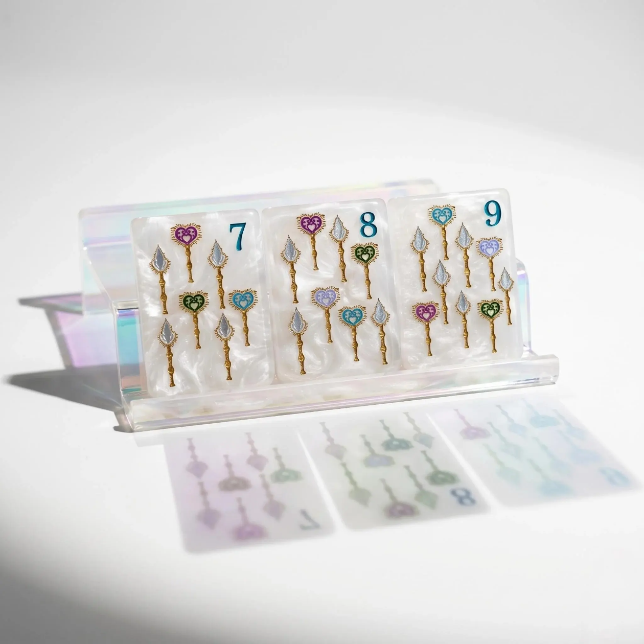 Valcrest™ Royal Pearl American Mahjong Set – 160 Tiles