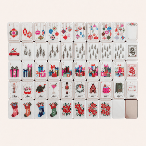 Valcrest™ Holiday Cheer American Mahjong Set – 160 Tiles