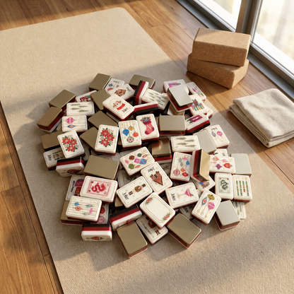 Valcrest™ Holiday Cheer American Mahjong Set – 160 Tiles