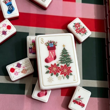 Valcrest™ Holiday Cheer American Mahjong Set – 160 Tiles