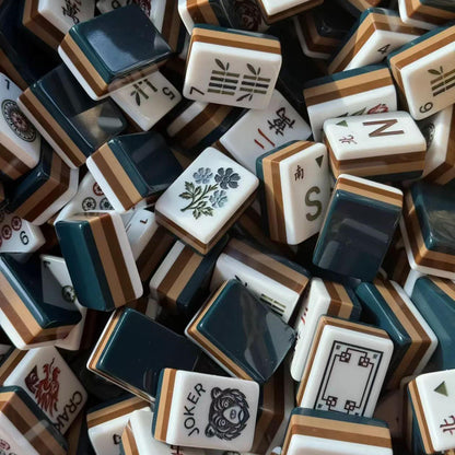 Valcrest™ Golden Grove American Mahjong Set – 160 Tiles