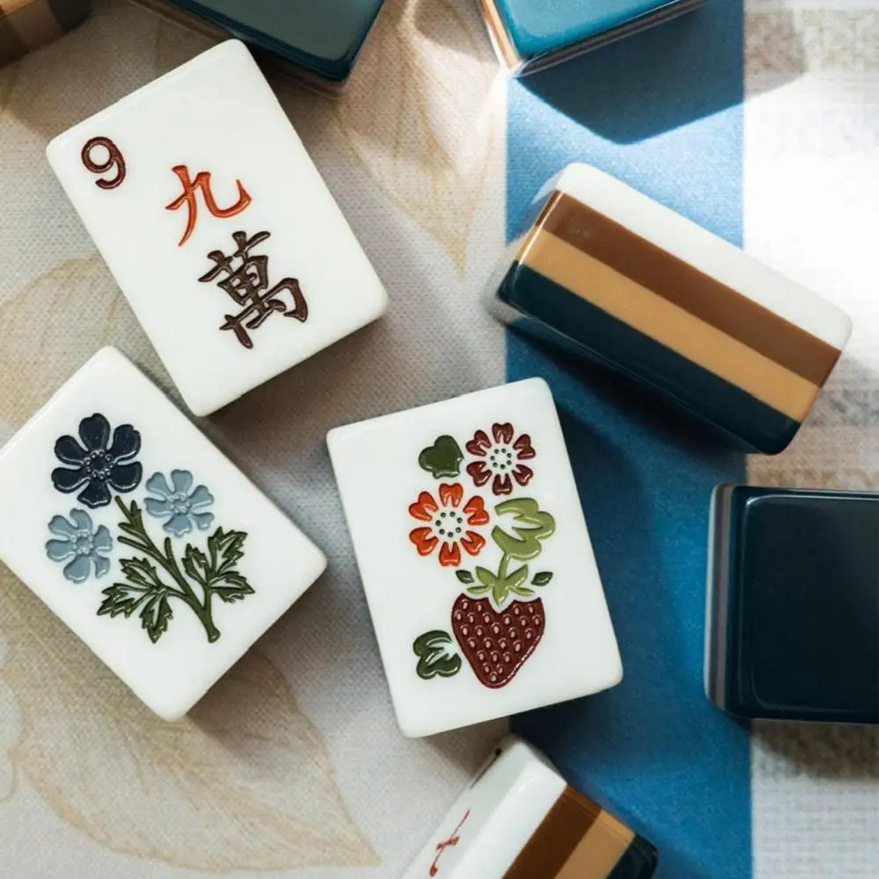 Valcrest™ Golden Grove American Mahjong Set – 160 Tiles