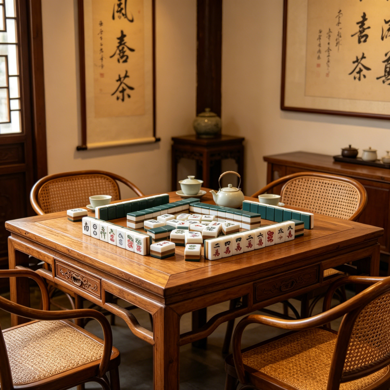 Valcrest™ Golden Grove American Mahjong Set – 160 Tiles
