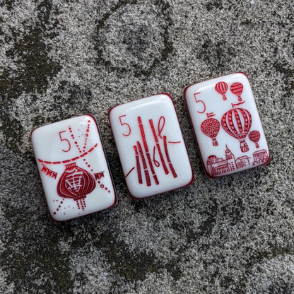 Valcrest™ Cappadocia Skies American Mahjong Set – 160 Tiles